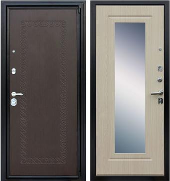 Металлическая дверь МДФ + МДФ №161 для квартиры в Солнечногорске